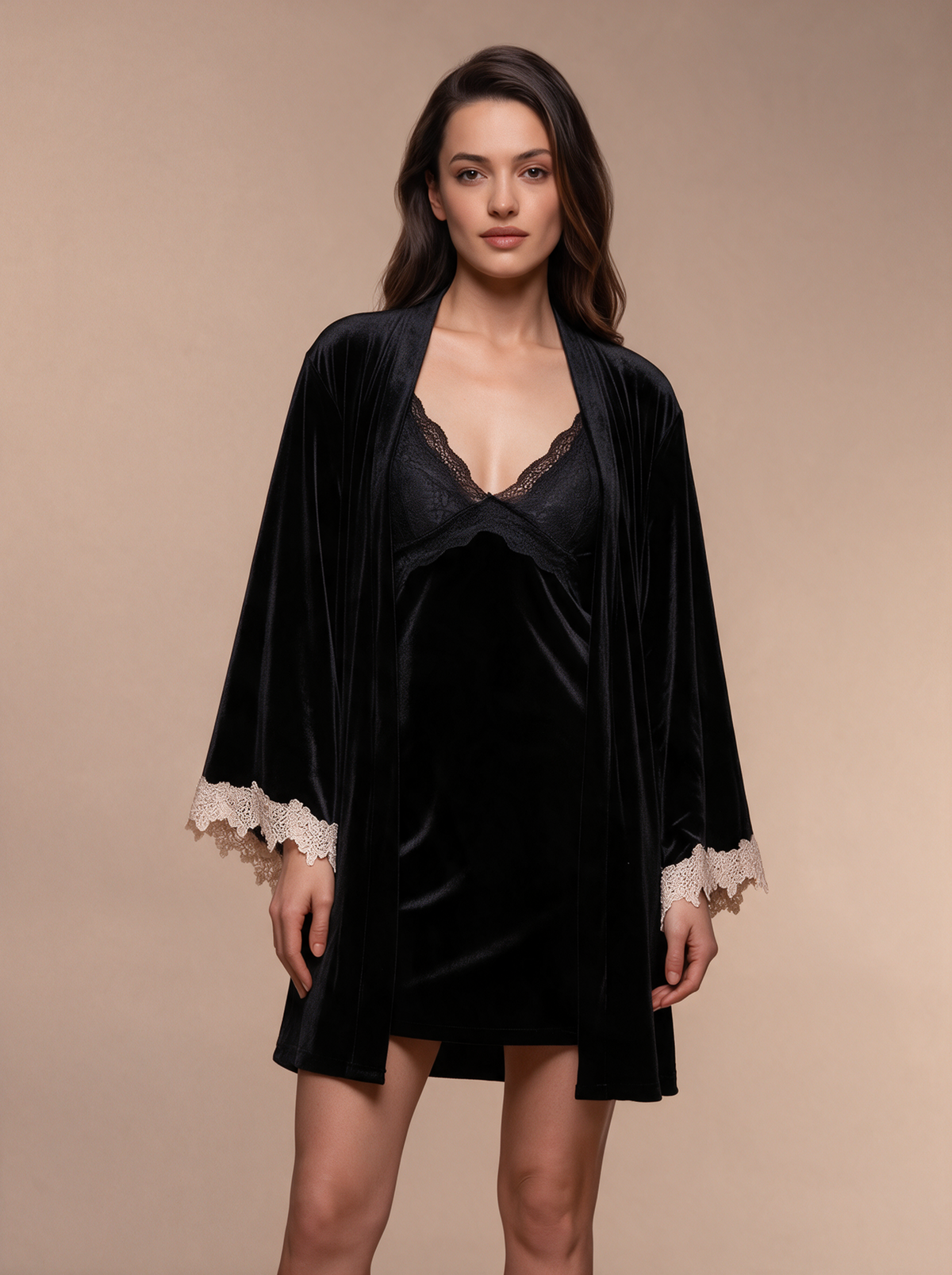 Ensemble en velour 2 pieces
