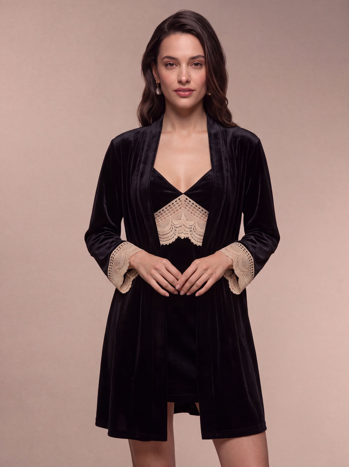 Divine Ensemble en velour 2 pieces