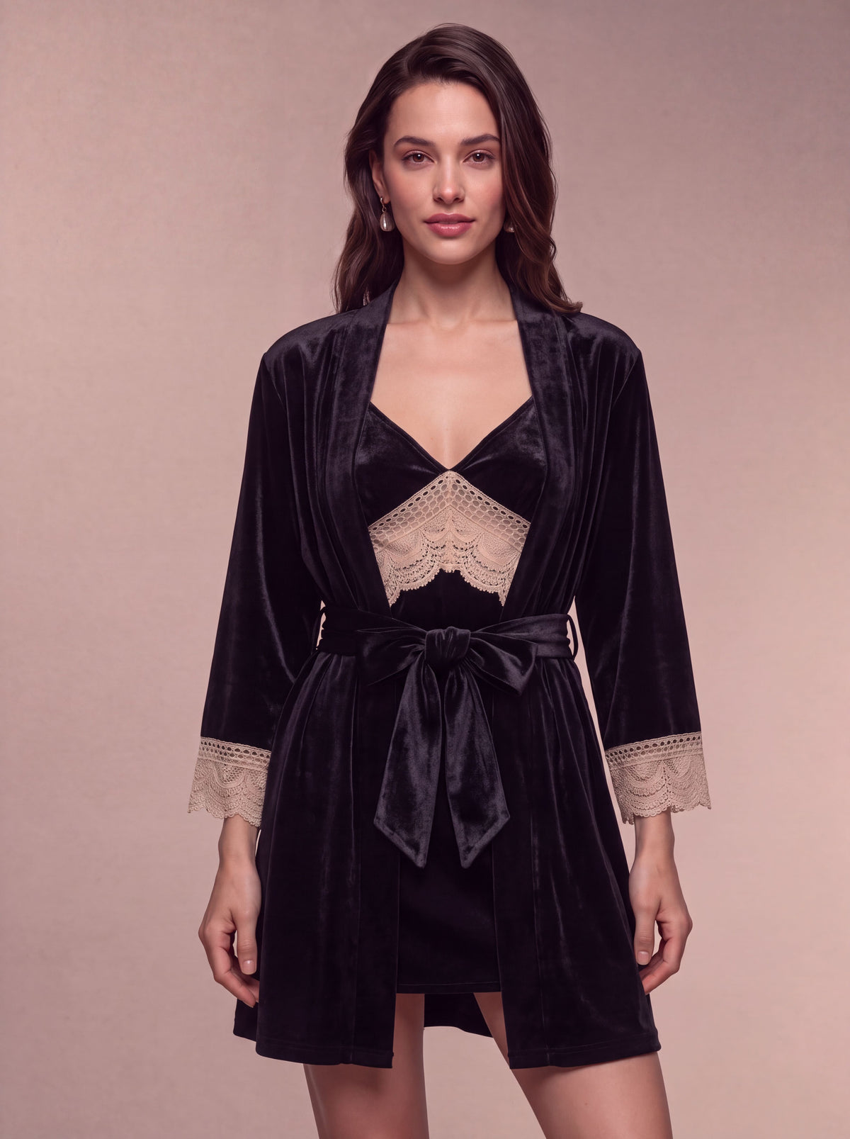 Divine Ensemble en velour 2 pieces