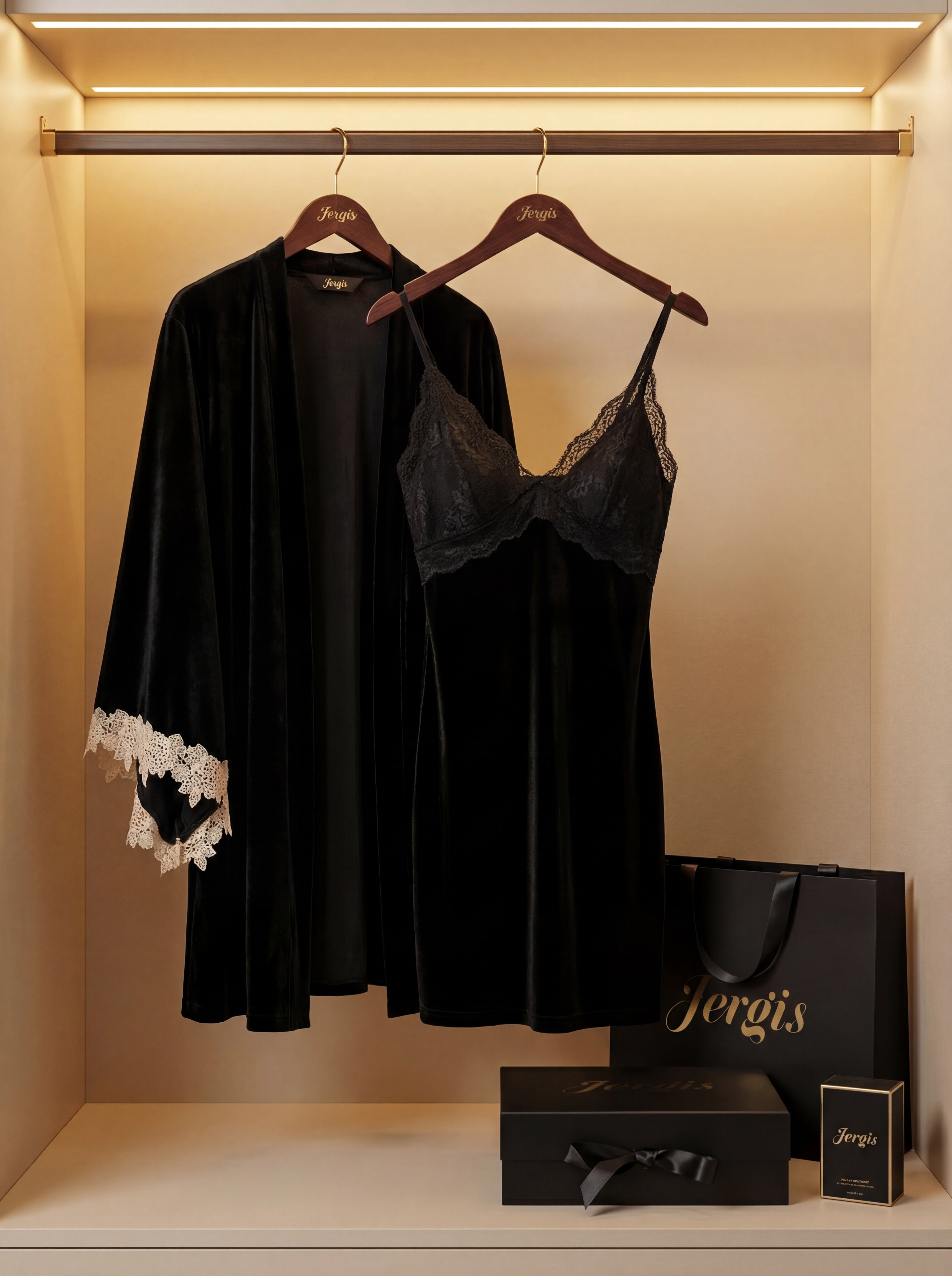 Ensemble en velour 2 pieces