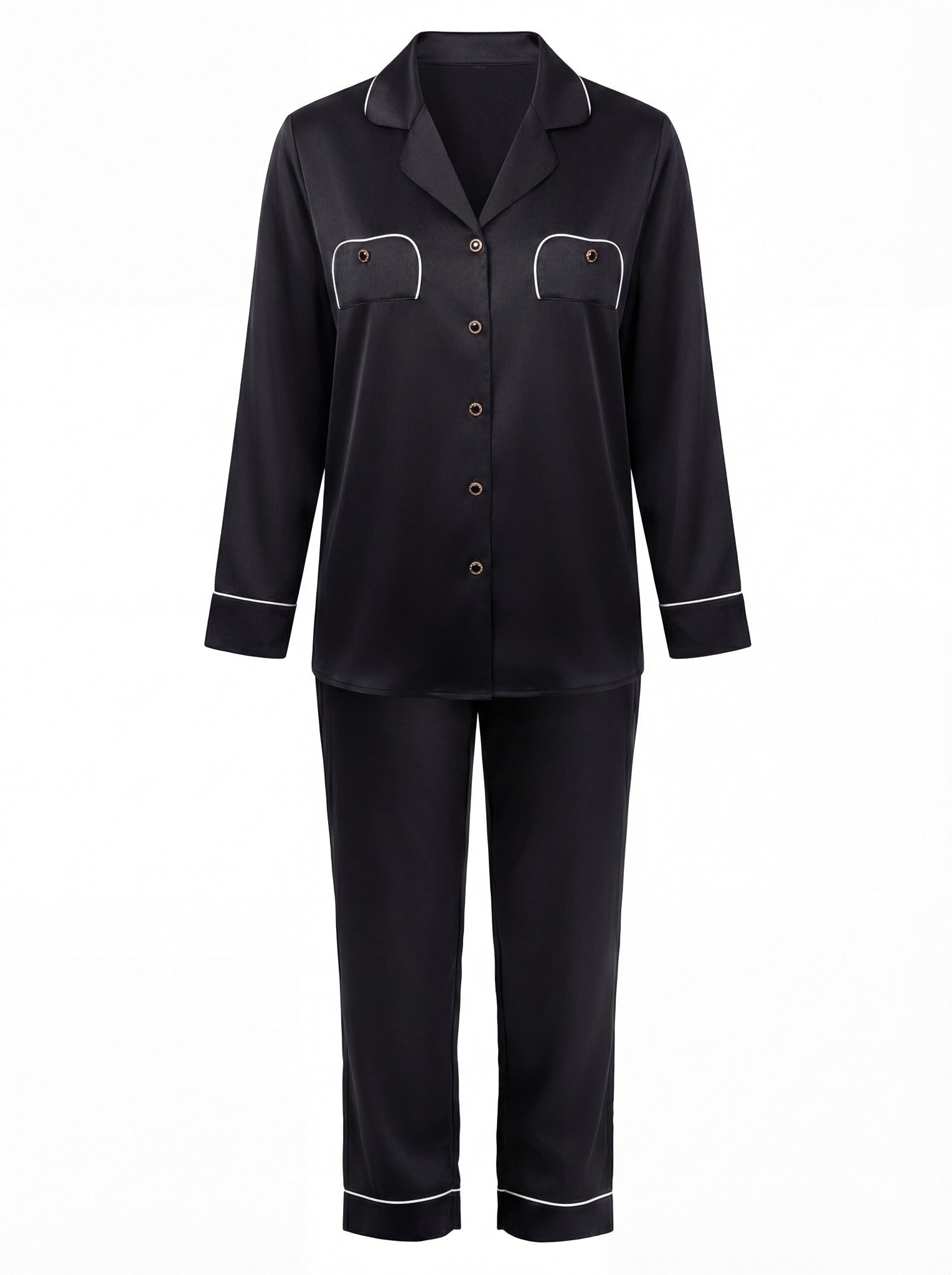 Le Pyjama en Soie Livia Le luxe des reines