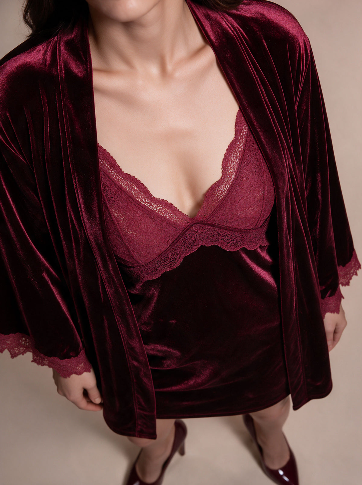 Ensemble en velour 2 pieces
