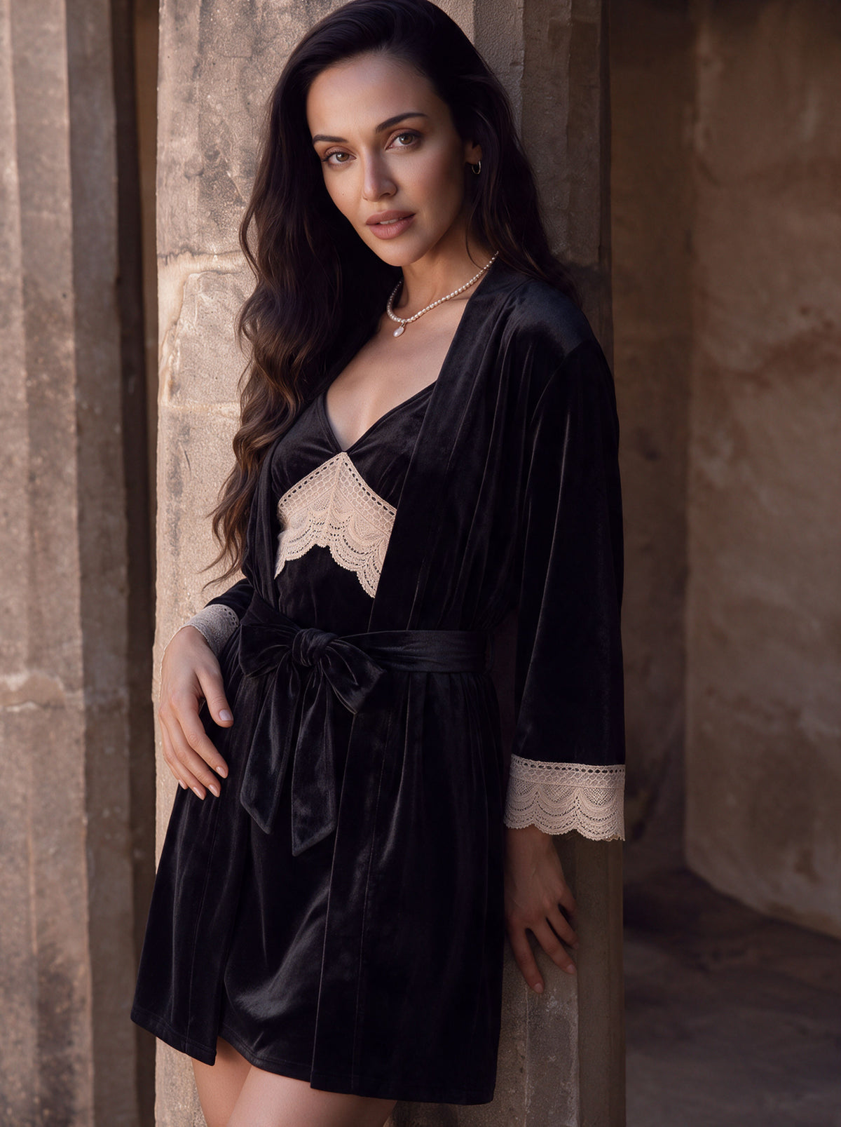 Divine Ensemble en velour 2 pieces