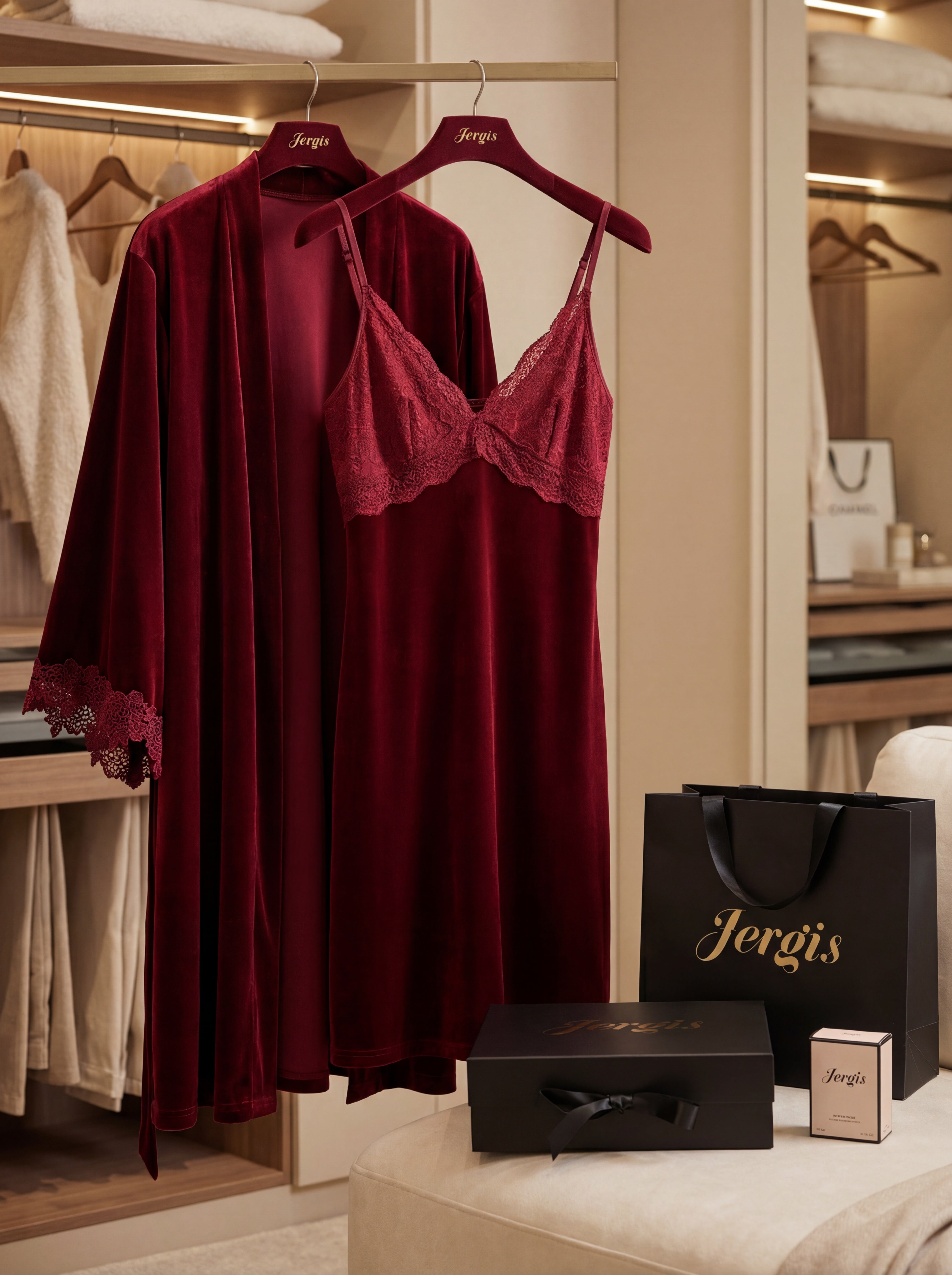 Ensemble en velour 2 pieces