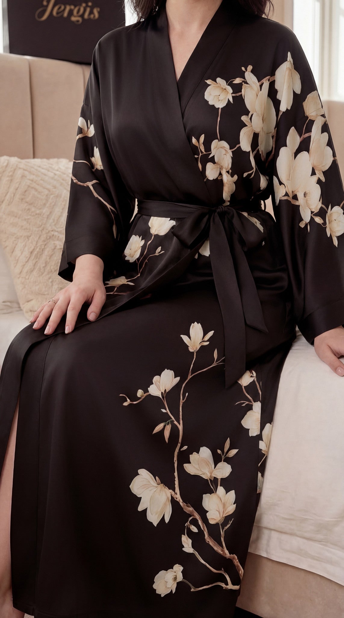 Ensemble Fleuri Noir